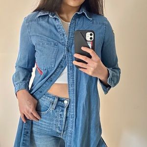 Pre-loved ZARA Soft Denim Jacket/Dress